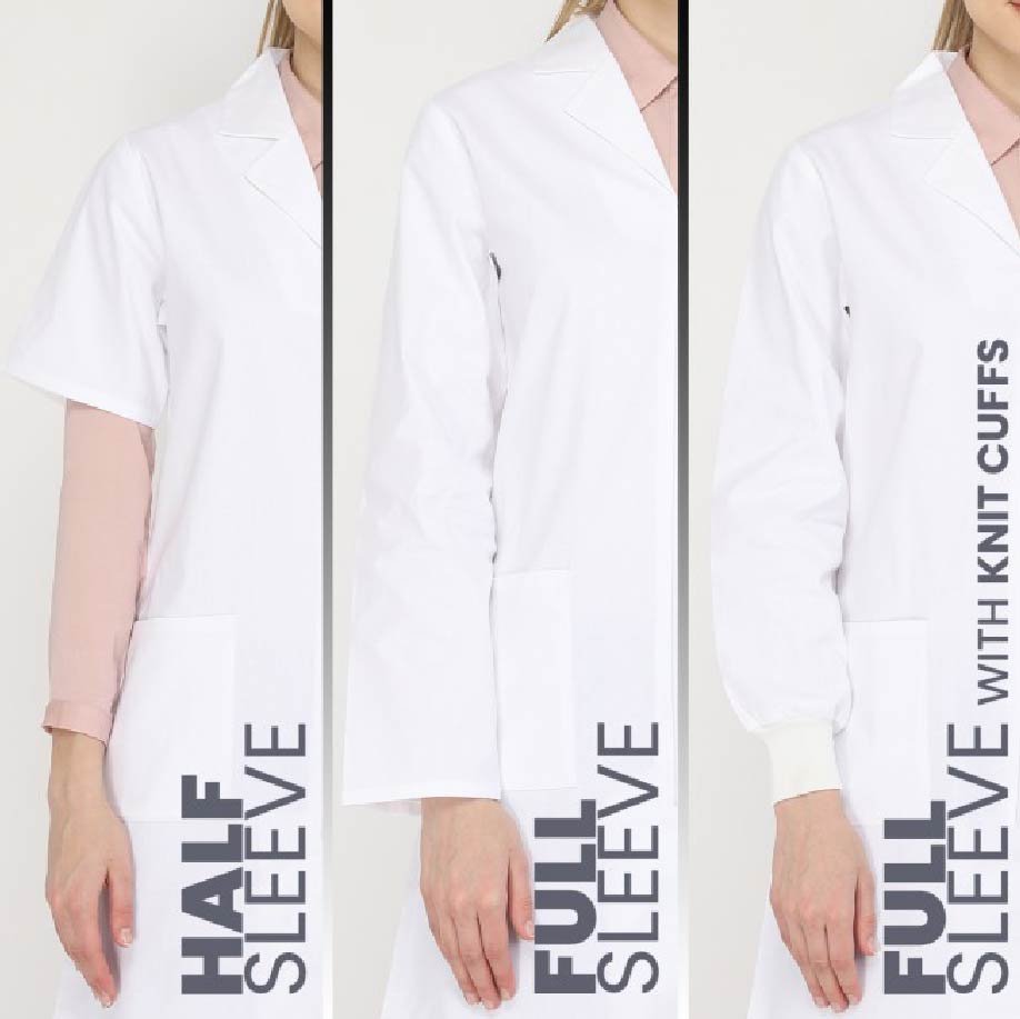 Female Lab Coat (Length 37") - Image 6